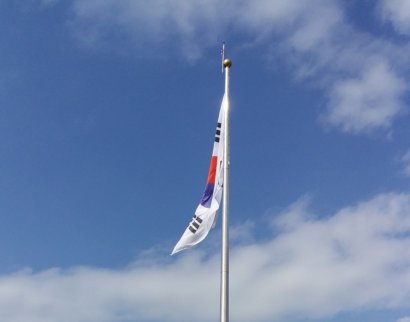 국기게양대 50M