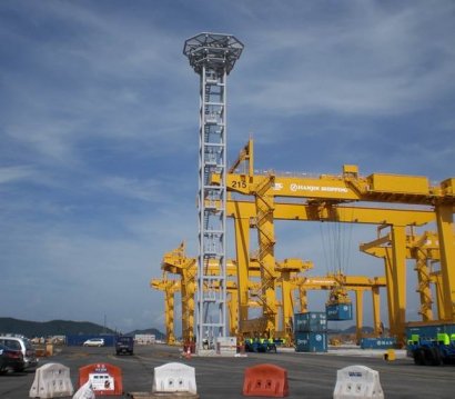 사기둥 조명타워 35M 23기